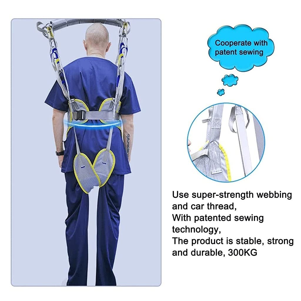 Gruas para Discapacitados, Grúa Paciente Cuerpo Completo Elevación Paciente Cabestrillo Malla De Seguridad Médica Eslinga De Elevación para Enfermería, Ancianos, Discapacitados