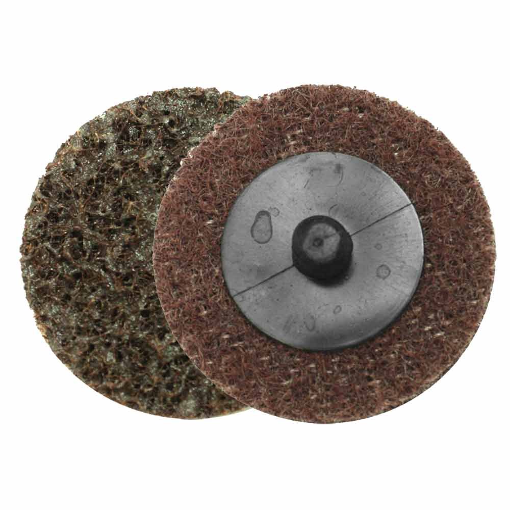 Superior Pads and Abrasives SD2M 2 inch Roll-on and Roll-Off Style Surface Conditioning Sanding Disc (Maroon Color and Medium grit)