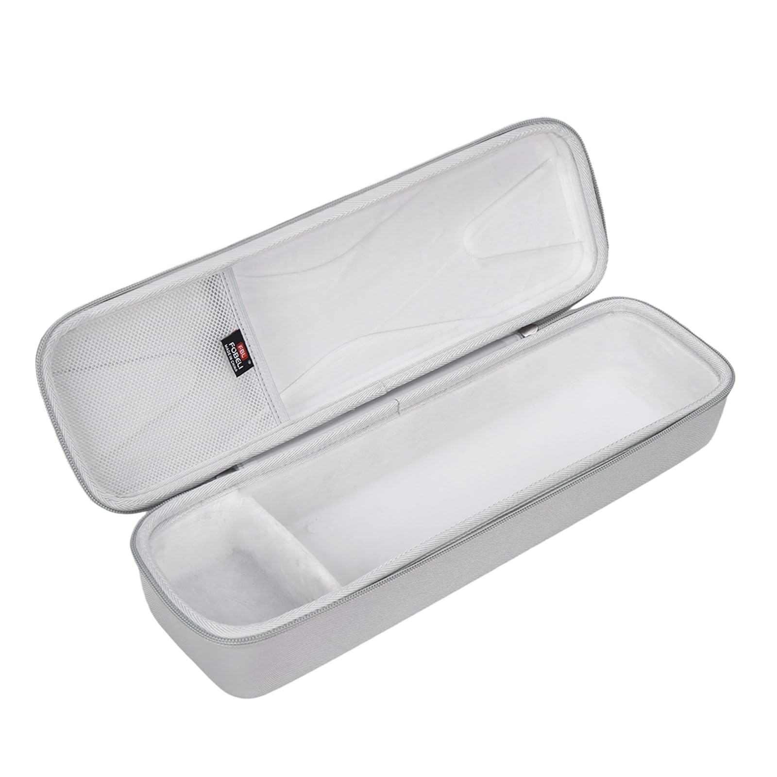 FBLFOBELI Étui de transport rigide pour scanner de bureau compact sans fil Brother ADS-1250W / ADS-1700W / ADS-1800W / ADS-1200 / ADS-1300 - Sac de rangement de protection (étui uniquement) (gris)