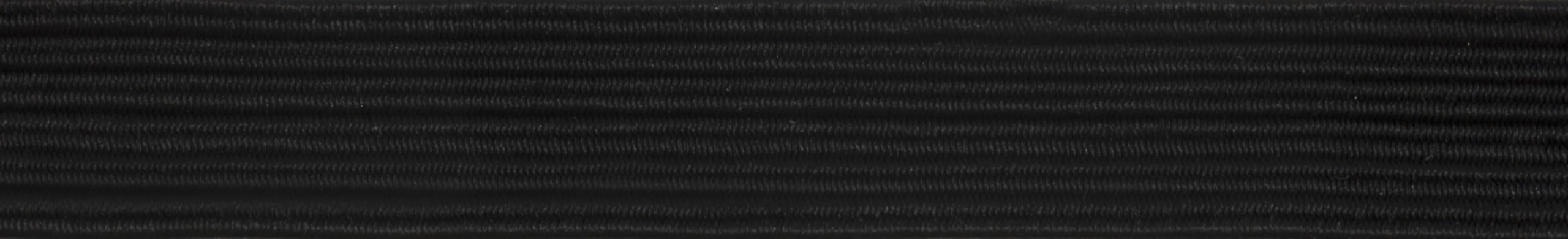 Cordon élastique tressé 3mm noir Groves Basics Gbe03/BLK pour réparer vêtements détendus 300m