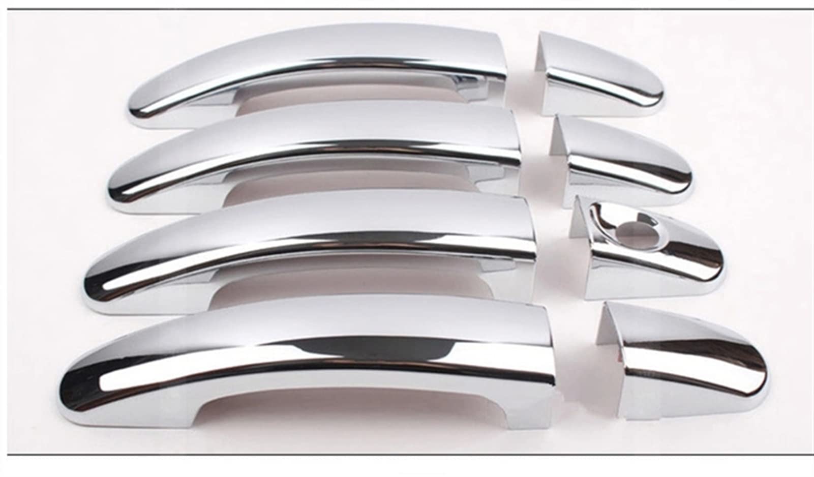 Qwqthgs One Color Car Exterior Door Handle Cap For Camry 2012-2016 Chrome Car Side Door Handle Cover Trim Sticker