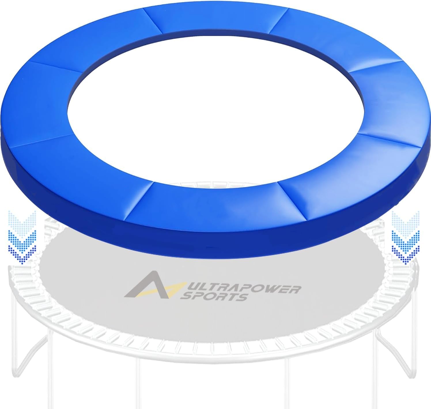 Coussin de Protection de Trampoline, Ø 244 305 366 427 cm, Coussin de SÉcuritÉ de Remplacement, RÉsistant aux Rayons UV Anti-dÉchirure Protection Bordure, Trampoline Couverture Rembourrage Multicolore