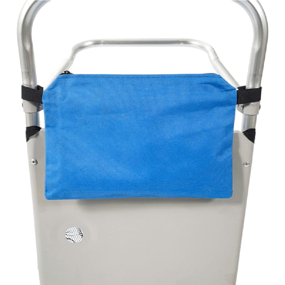 DEVESSPORT Carro de Playa Multifunción Convertible en Mesa Plegable | Ruedas Grandes, Aluminio Ligero, Bolsa de Red y Diseño Compacto para Transporte y Comodidad en la Playa o Camping