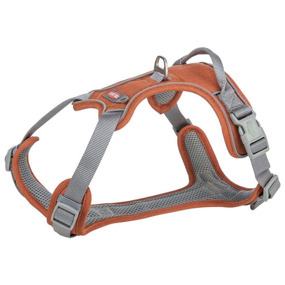 TRIXIE Premium Active Harness, XS–S, 30–40 cm/15 mm, Rust