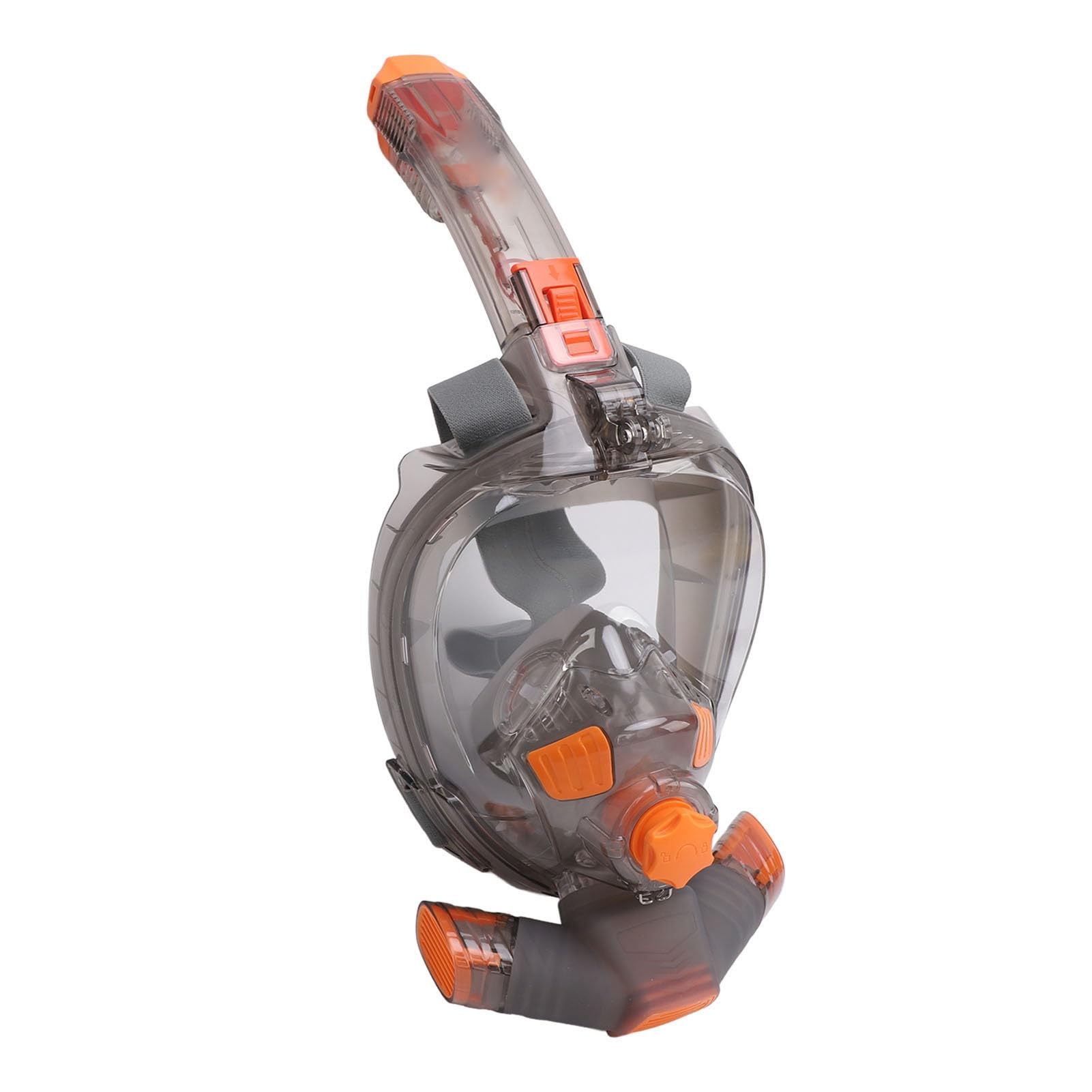 Generic Gafas Panorámicas de Snorkel con Tecnología Antivaho para Exploración Subacuática Naranja Gris
