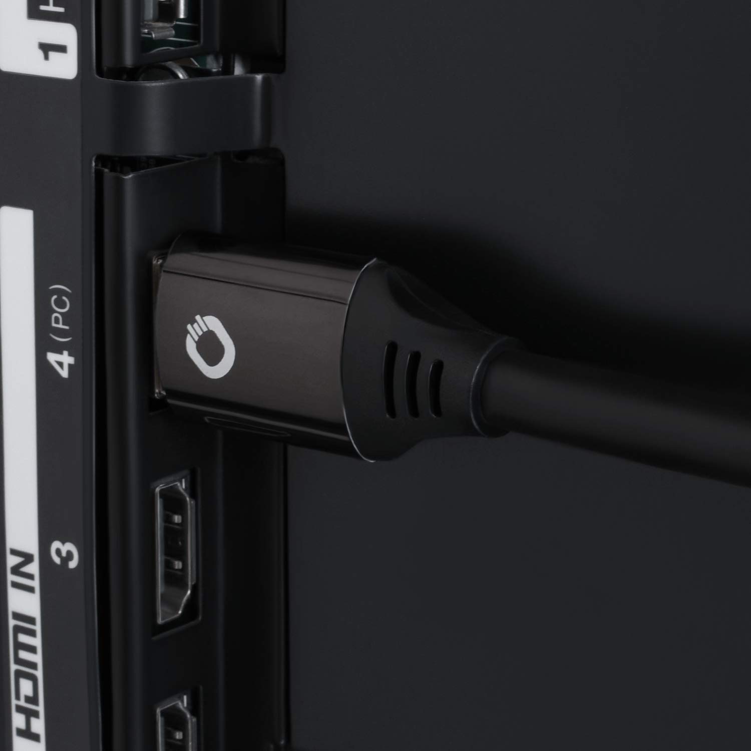 OEHLBACH Black Magic MKII - Ultra High Speed HDMI Kabel, 8K @60Hz, 4K @120Hz, 48 Gbit/s, HDR10+, Dolby Vision, eARC, VRR, HDMI 2.1 zertifiziert - Premium Qualität - 2 Meter Schwarz