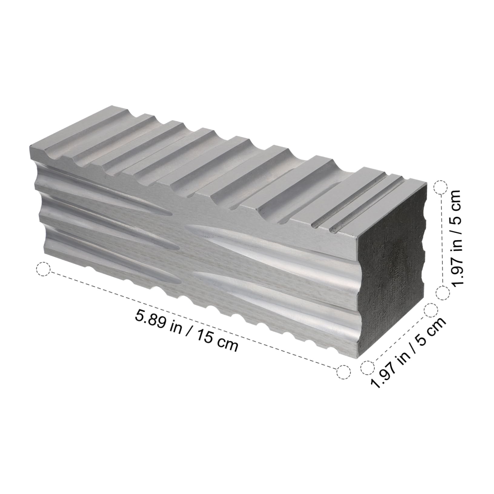 ERINGOGO 1Pc Professional Bracelet Making Tool Four Sided Groove for Jewelry Crafting for Rings and Bangles Finish for Enthusiasts and Craftsmen