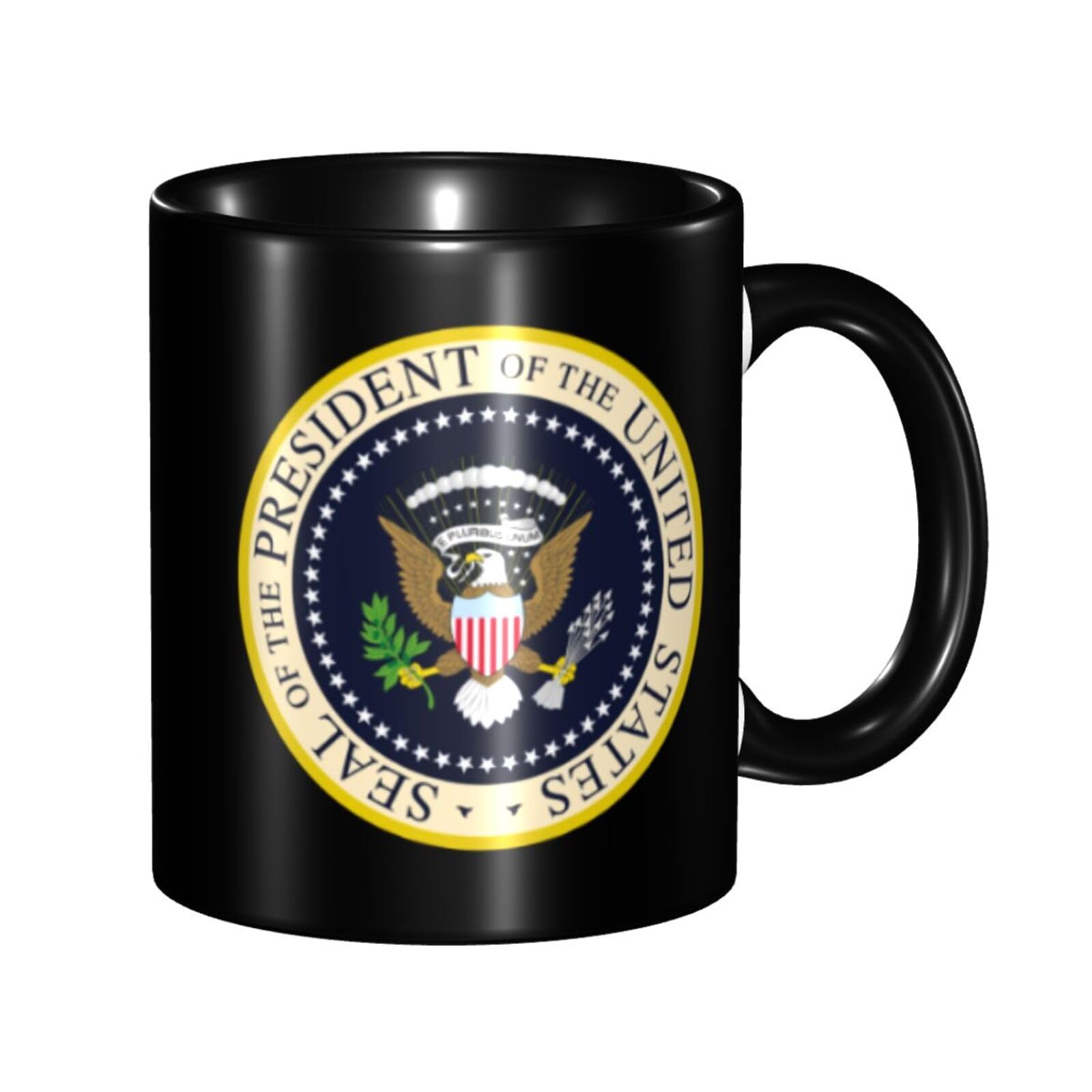 Amazon.com | LIDEPECA Presidential Seal United States Funny Coffe Mug  Ceramic Tea Cups Travel Mugs Drink For Work Home Office: Coffee Cups & Mugs
