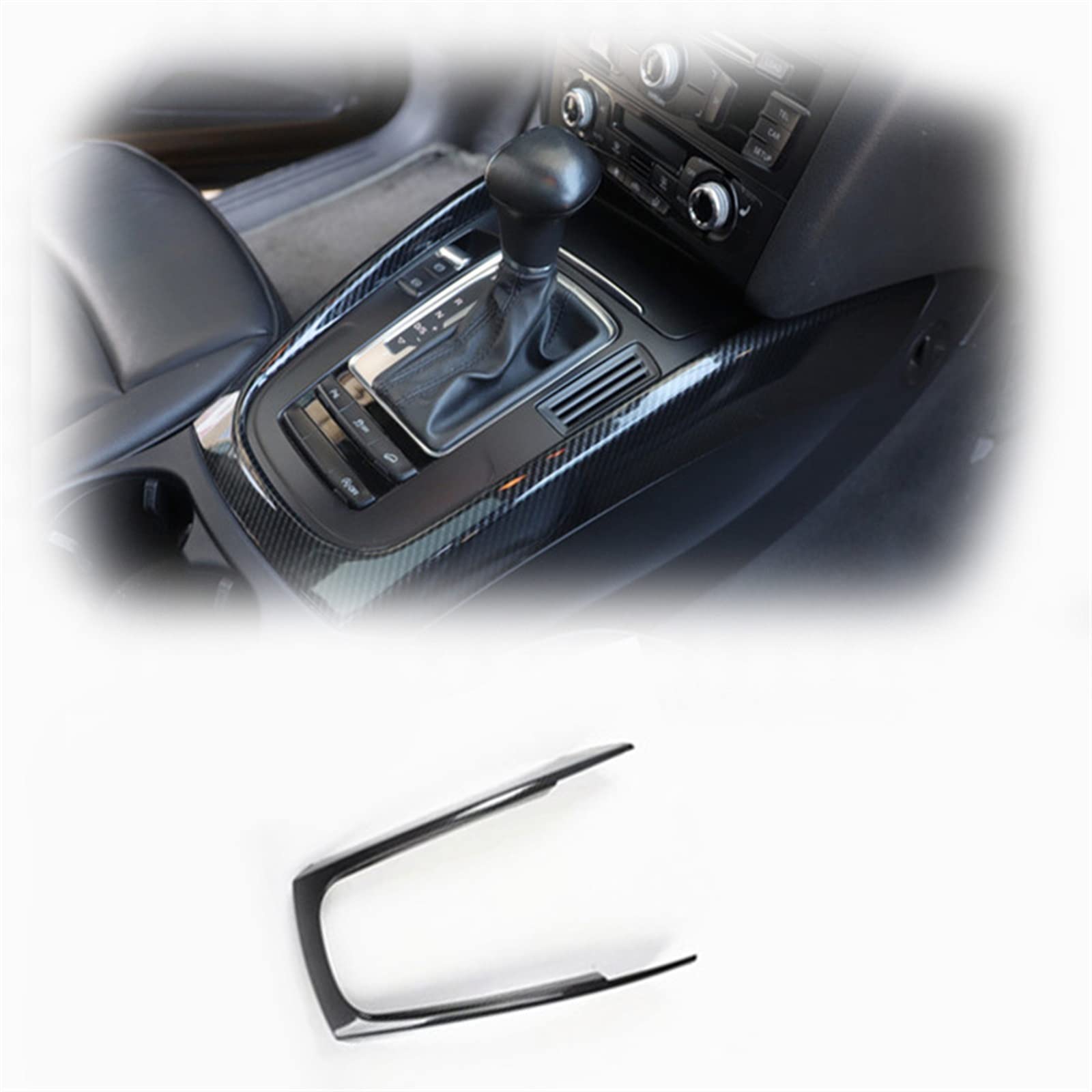 Copertura Pannello Cambio In Vera Fibra Di Carbonio Per Audi A4 A5 (2013-2016) E Q5 (2013-2018)
