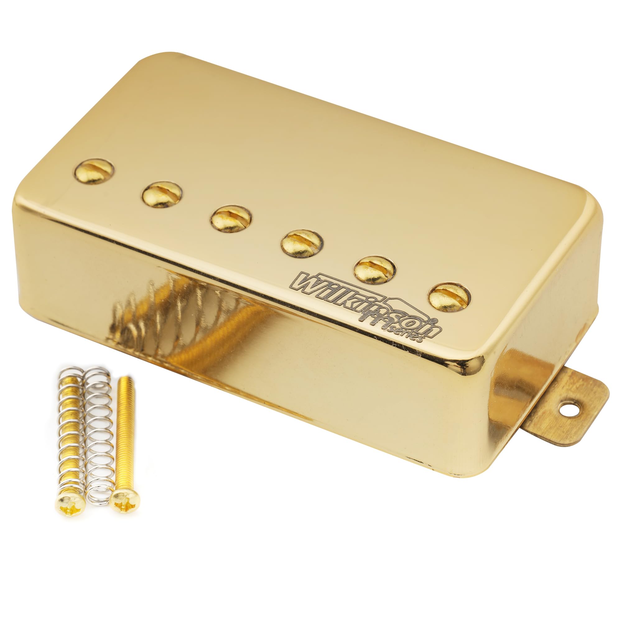 Wilkinson WOCHB Céramique PAF Micro Humbucker Chevalet Pickup pour Guitare électrique Les Paul SG Style, Doré