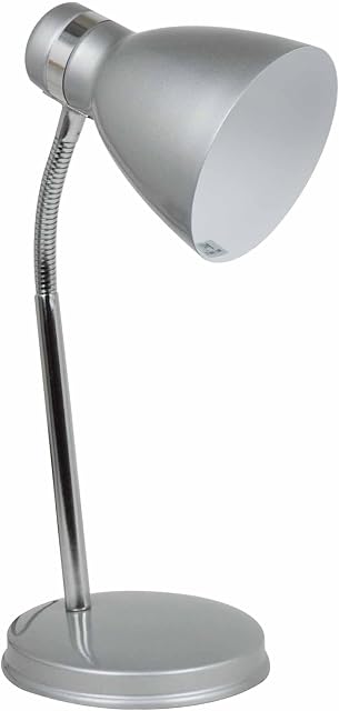 Status SDL2011ESS16 5 Watt Madrid Flexi Desk Lamp, Silver