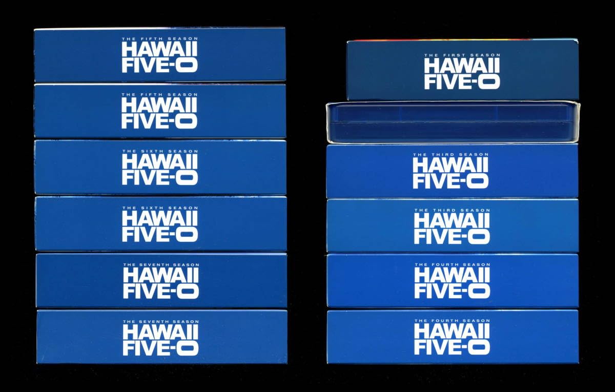 Hawaii Five-O ハワイ　ファイブオー　コンプリート　全巻セット　DV Amazon.com: Hawaii Five-0 (Complete Series 1-10) - 54-Disc Box Set