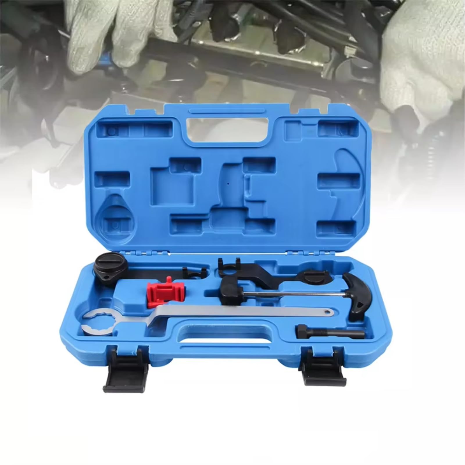 1.2 TSi 1.4 TSi Kit De Herramientas De Sincronización De Ajuste De Motor De 4 Cilindros T10340 Compatible con A1 para A1 Sportback 2012-2015 para A3 2013-2015 Kit Calado Distribucion