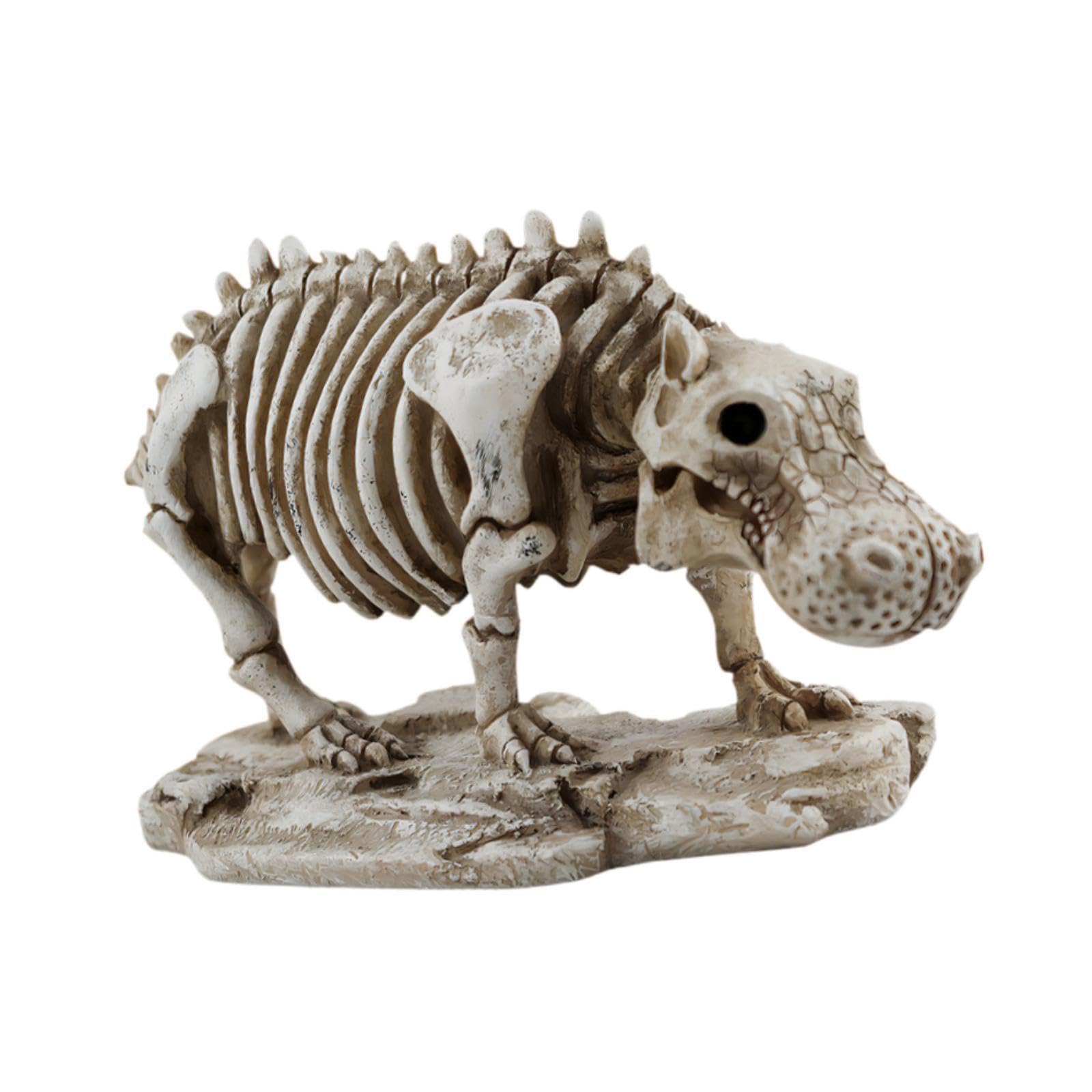 TWISAXC Modern Skeleton Statue Collectible Housewarming Gift for Creative Art Craft For Living Room Or Fireplace for Creative Halloween