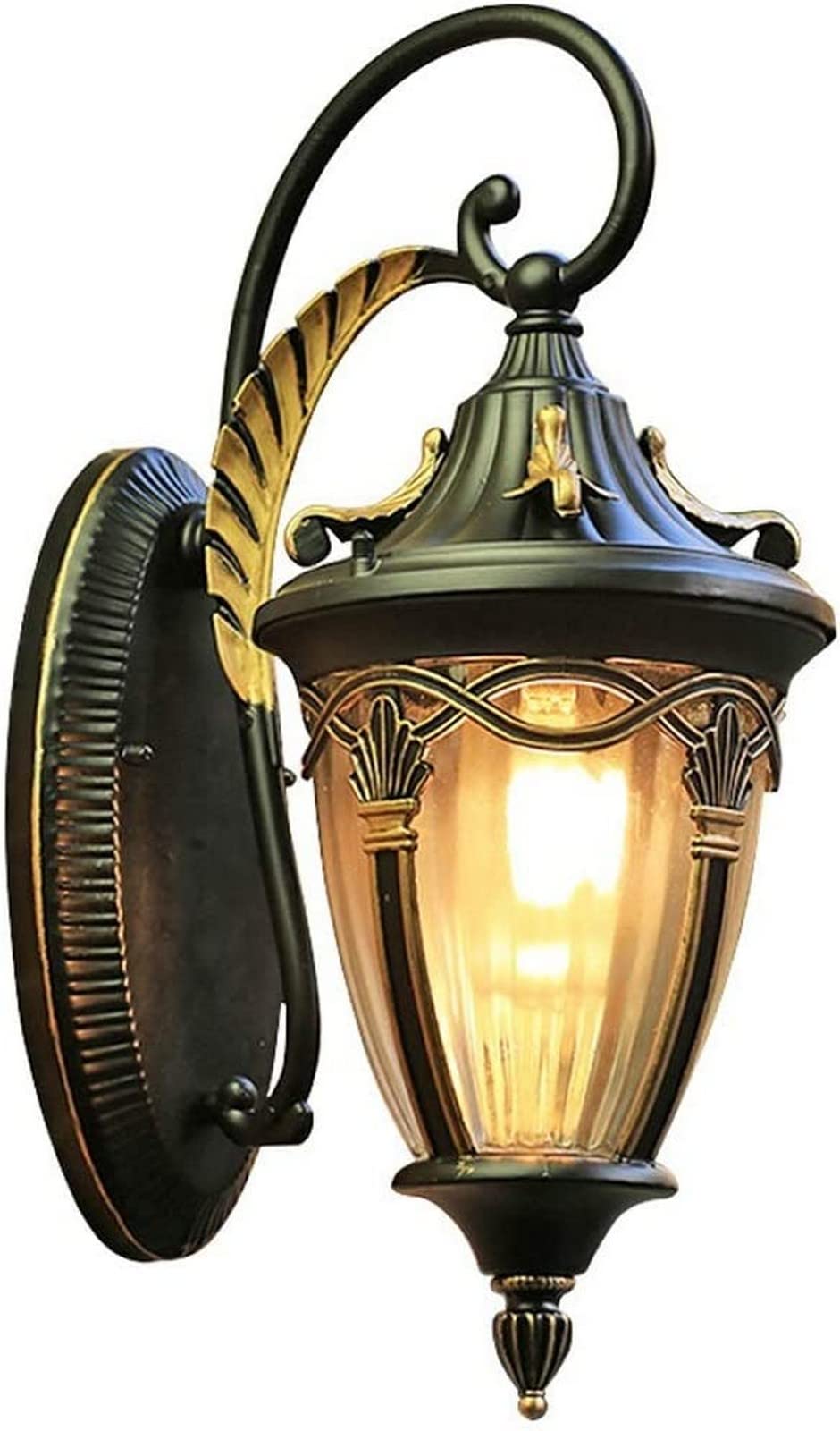 Wall Sconces, Garden Wall Light Retro Industrial Waterproof Lantern Wall Sconce Wall External Front Door Mount Lamp Die-cast Aluminum Fixture Hard Wiring for Villa Garden Garage Decor Lamp