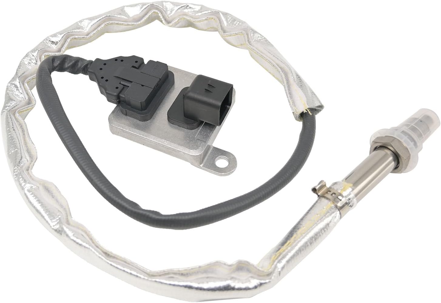 NOx Nitrogen Oxide Sensor Upstream Inlet Compatible with Chevrolet 10-15 Express 2500 3500 4500 Silverado Replacement for GMC Savana Sierra V8 6.6L Diesel Replaces 12671387 12642310 5WK96631H