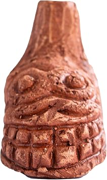 Aztec Death Whistle, Scream Whistle of Death, Loud Human Sounding Screaming Whistle, Aztec Whistle of Death for Halloween, Party and Other Festive Gatherings