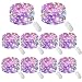 10 Pack Fairy Lights Battery Operated String Lights with 30 Micro LEDs on 10feet/3m Silver Copper Wire Starry String Light for DIY Party Christmas Costume Wedding Easter Table Decorations(4 Colors)