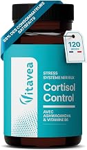 Cortisol Control - Ashwagandha, Rhodiola, Bacopa, L-théanine et Magnésium