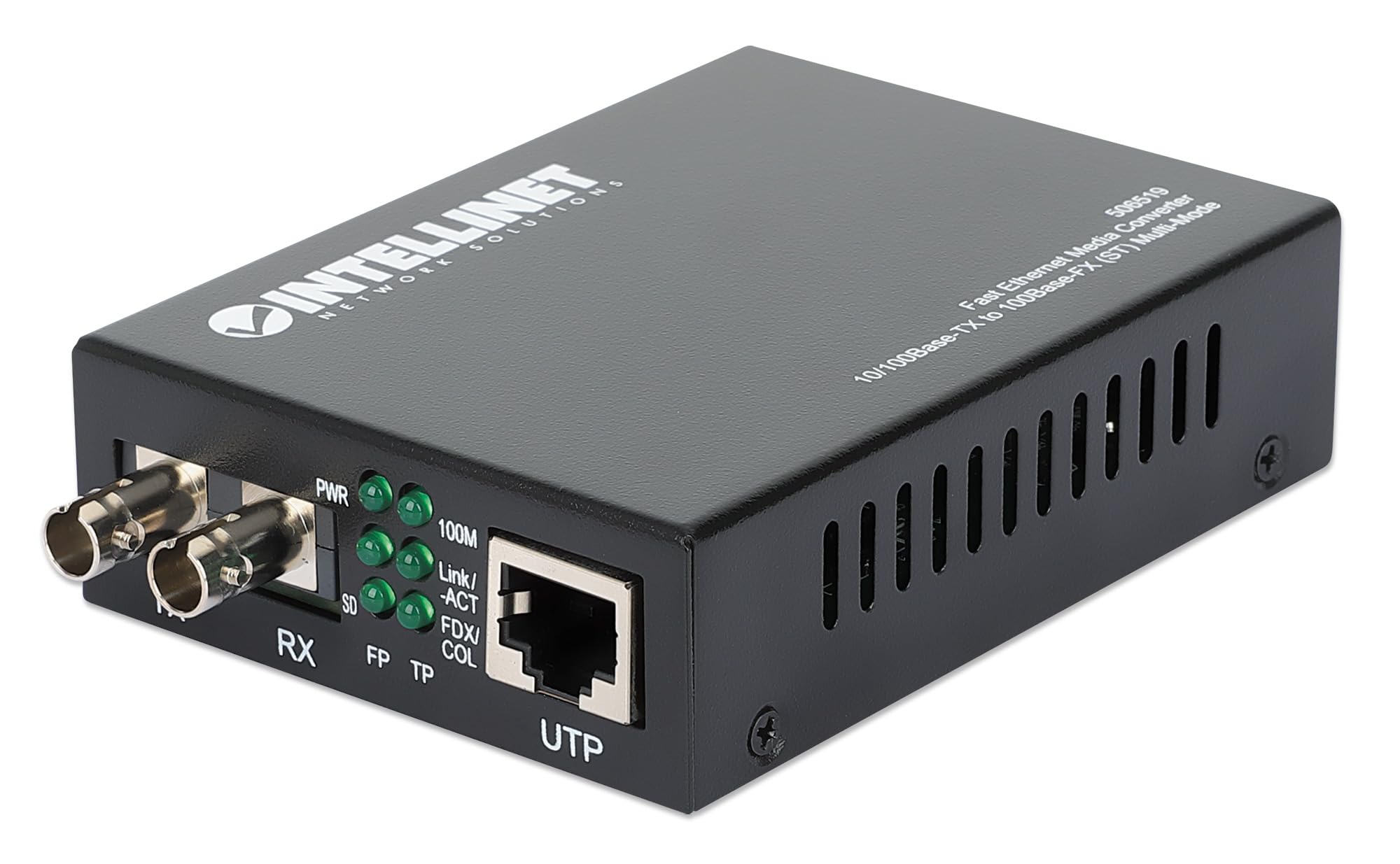 Manhattan Intellinet 506519 Convertisseur de média Fast Ethernet