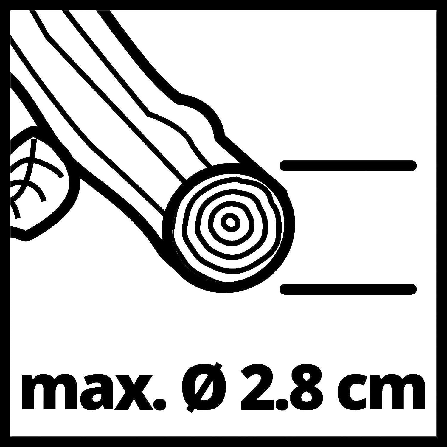 Einhell Original Cortarramas con batería GE-LS 18 Li-Solo Power X-Change (Li-Ion, 18V, sin batería ni cargador)