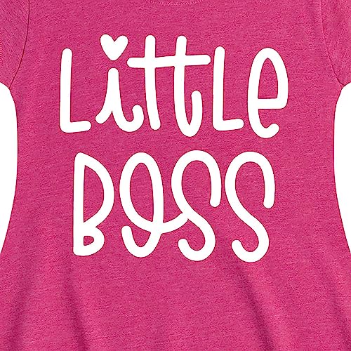 Instant Message - Little Boss - Toddler & Youth Girls Fit & Flare Dress2
