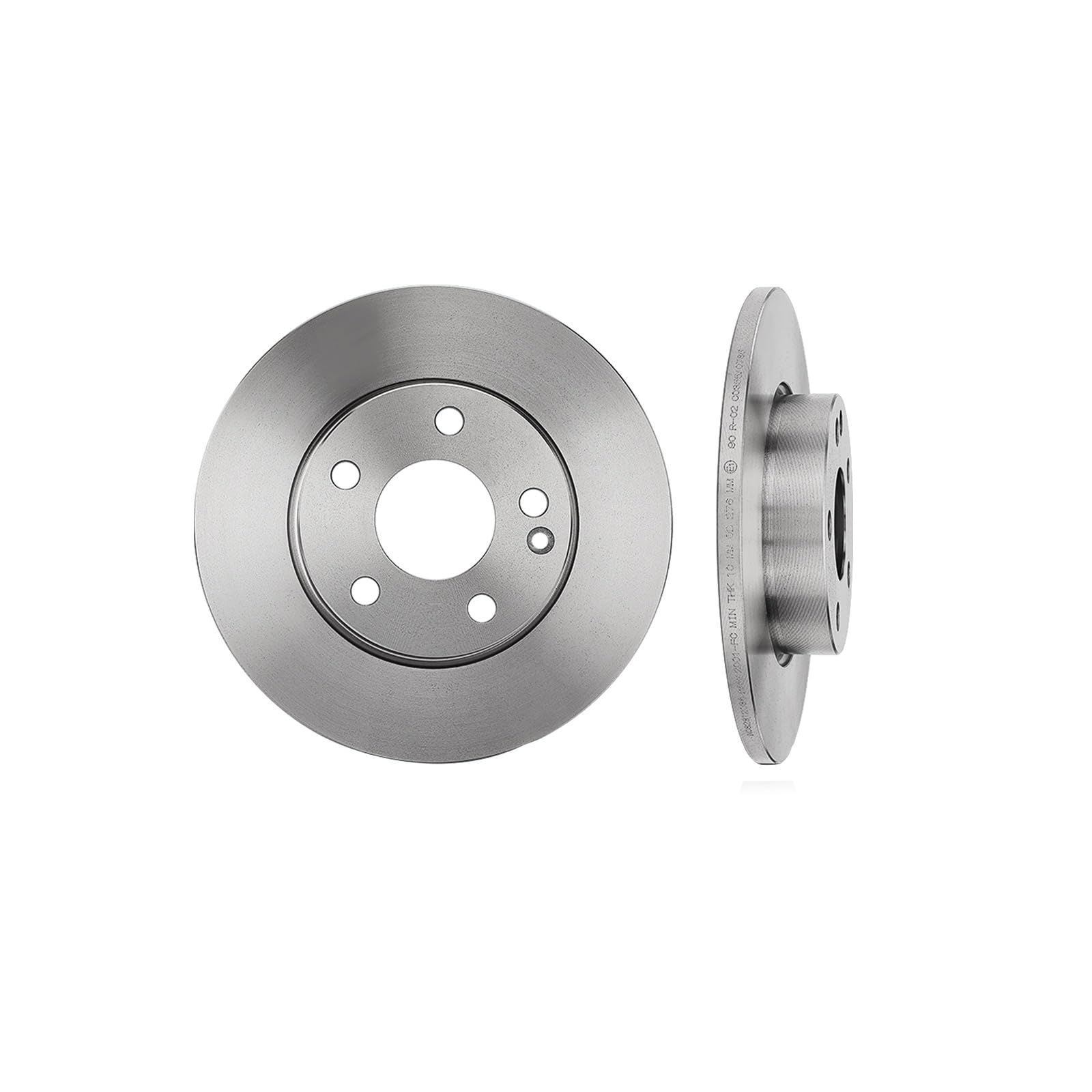 Frankberg Set freni incl. 4x Dischi Freno + 8x Pastiglie dei Freni Anteriore Posteriore Compatibile con Classe A W169 A 150 A 160 A 160 CDi 2004-2012 Replace# 1694201120, 1694200320