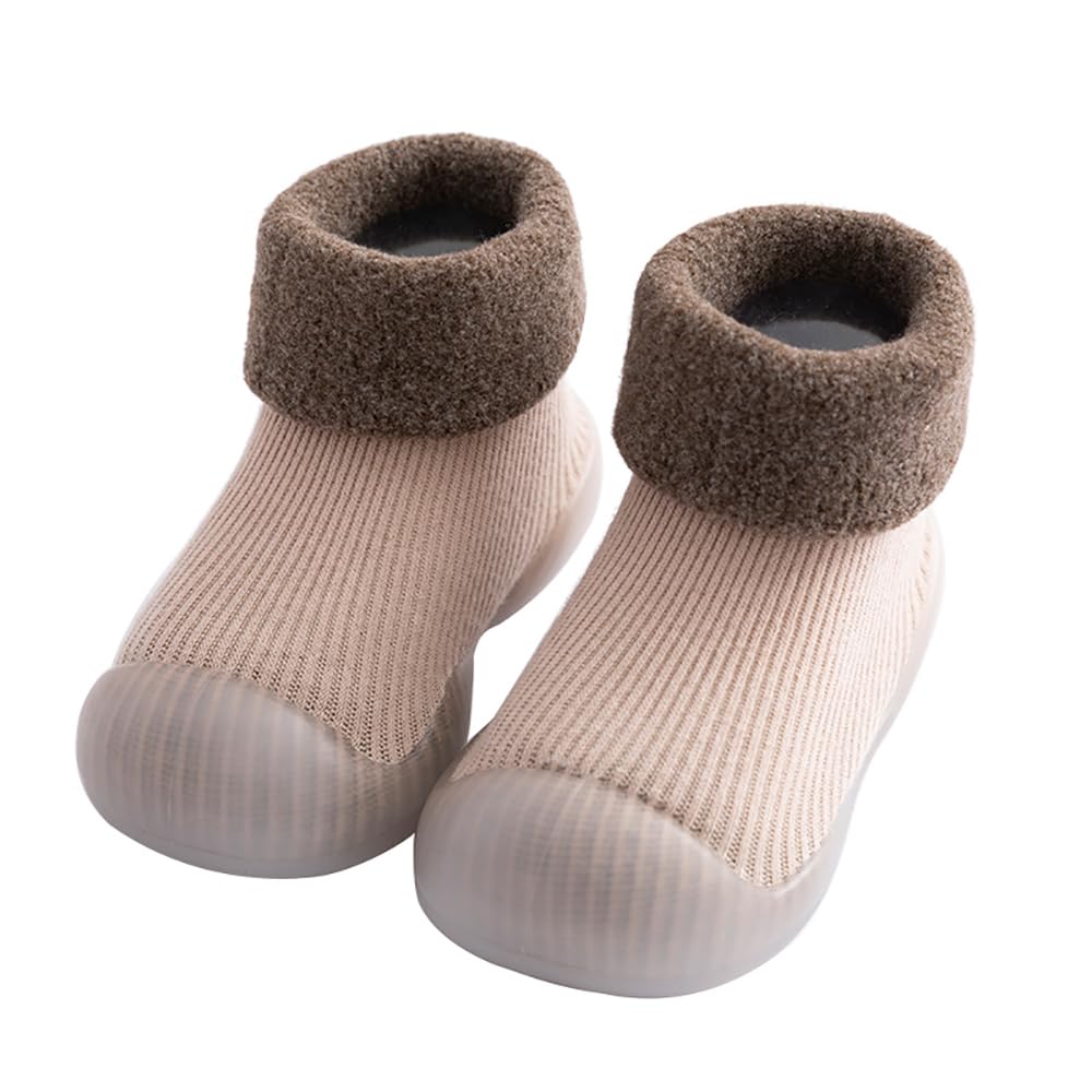 FABRST Warm Baby Sock Shoes Infant Boys Girls Non Slip Floor Slipper for Toddler First Walking