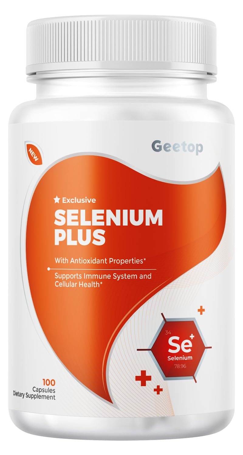 Selenium 200mcg Capsules Supplement for Women and Men