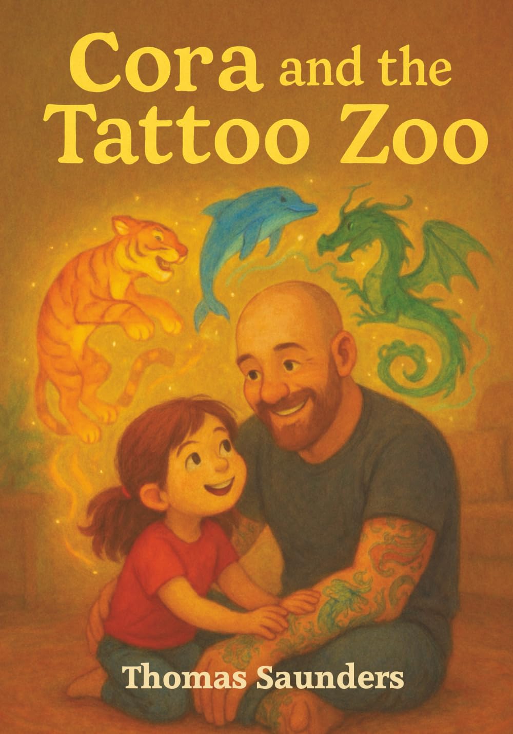 Cora and the Tattoo Zoo: A Heartwarming Dad and Daughter Picture Book About Love and Belonging (Calm & Kind Tales)