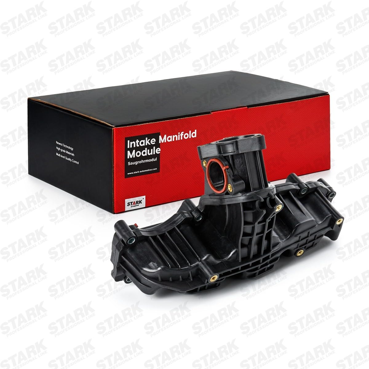 STARK SKFIM-3160054 Raccordo Collettore aspirazione con guarnizioni senza regolatore/attuatore con guarnizione Centralina/Software va imparato/aggiornato Compatibilità con VW Polo Hatchback 6R1, 6C1