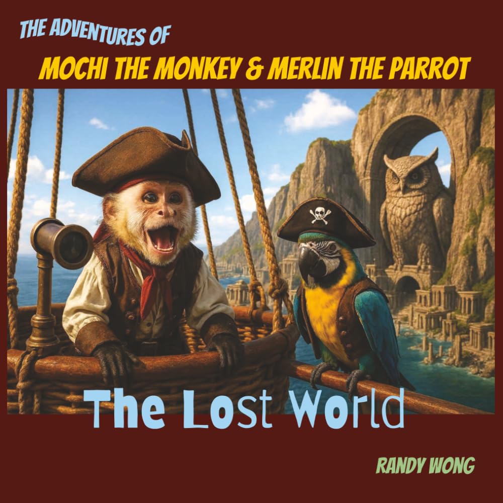 The Adventures of Mochi the Monkey & Merlin the Parrot: The Lost World: A Magical Read-Aloud Adventure for Kids Who Love Exploration, Treasure Hunts, and Animals