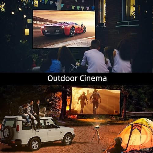 Miniatura 3 de Projector Screen, Release Projector Projection Screen, 100inch 120inch 169 Portable,Movie Game White, Foldable Front Rear Home Theater Outdoor (Size