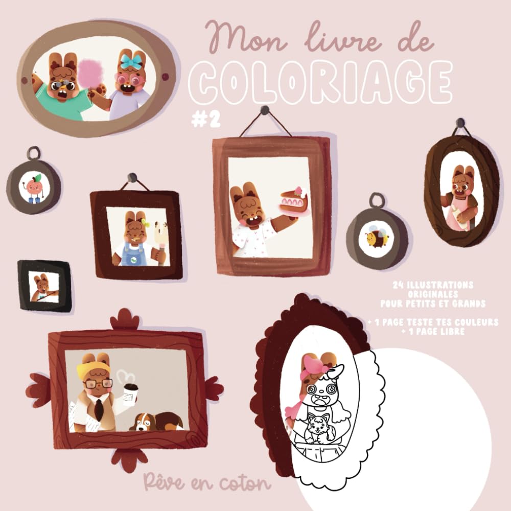 Mon livre de coloriage: pour petits et grands (Livre de coloriages)