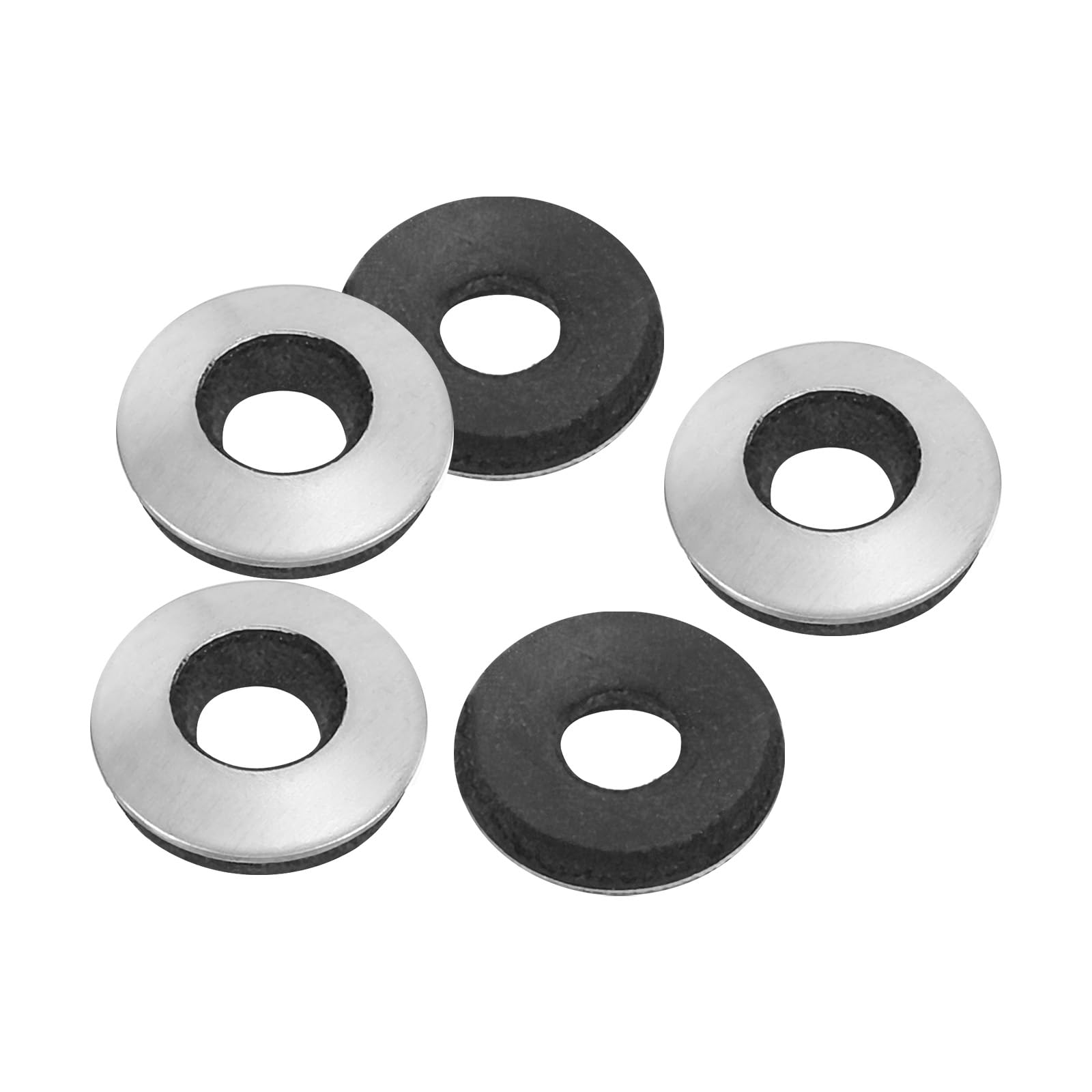 PATIKIL 304 Stainless Steel EPDM Bonded Sealing Washers