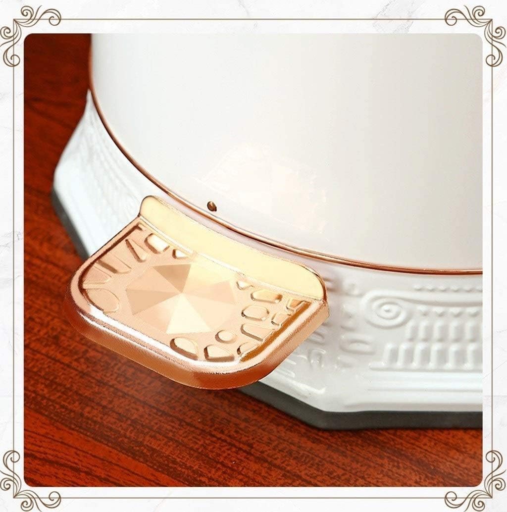 Cestini Gettacarte a Pedale Cestini Decorativi in ​​Metallo Camera da Letto Soggiorno Cestini Soggiorno(10L)