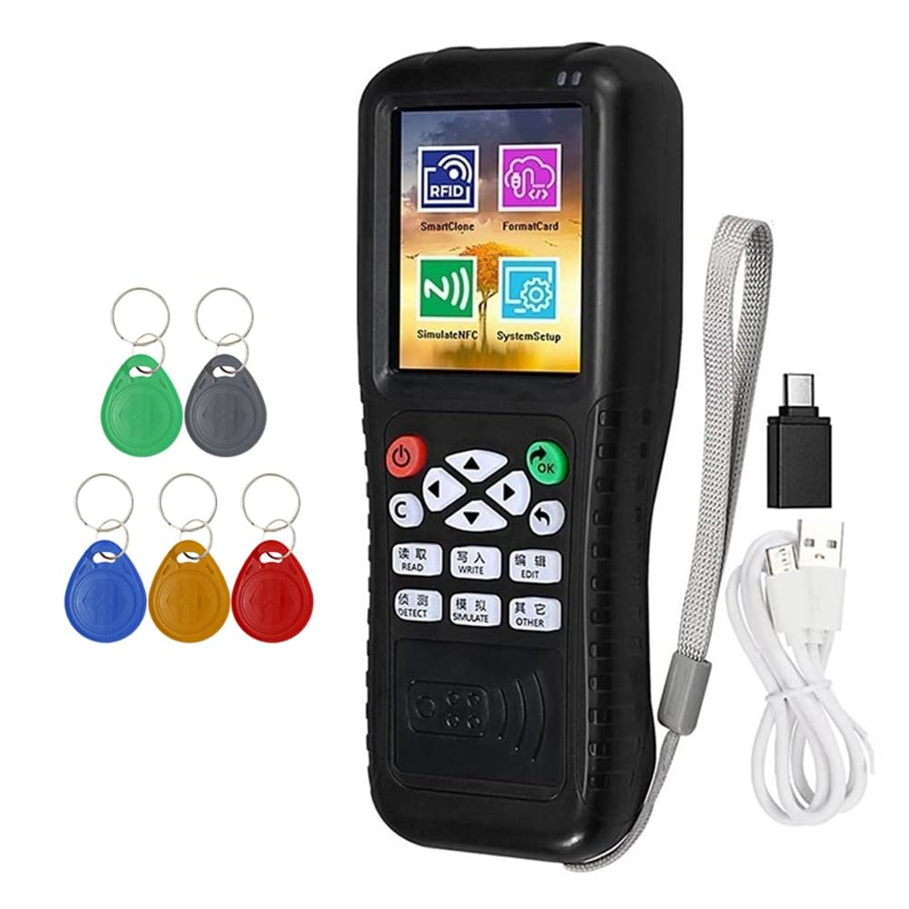 Amazon.co.jp: Wsikafxn X100 RFID NFCスマートカードリーダーライター