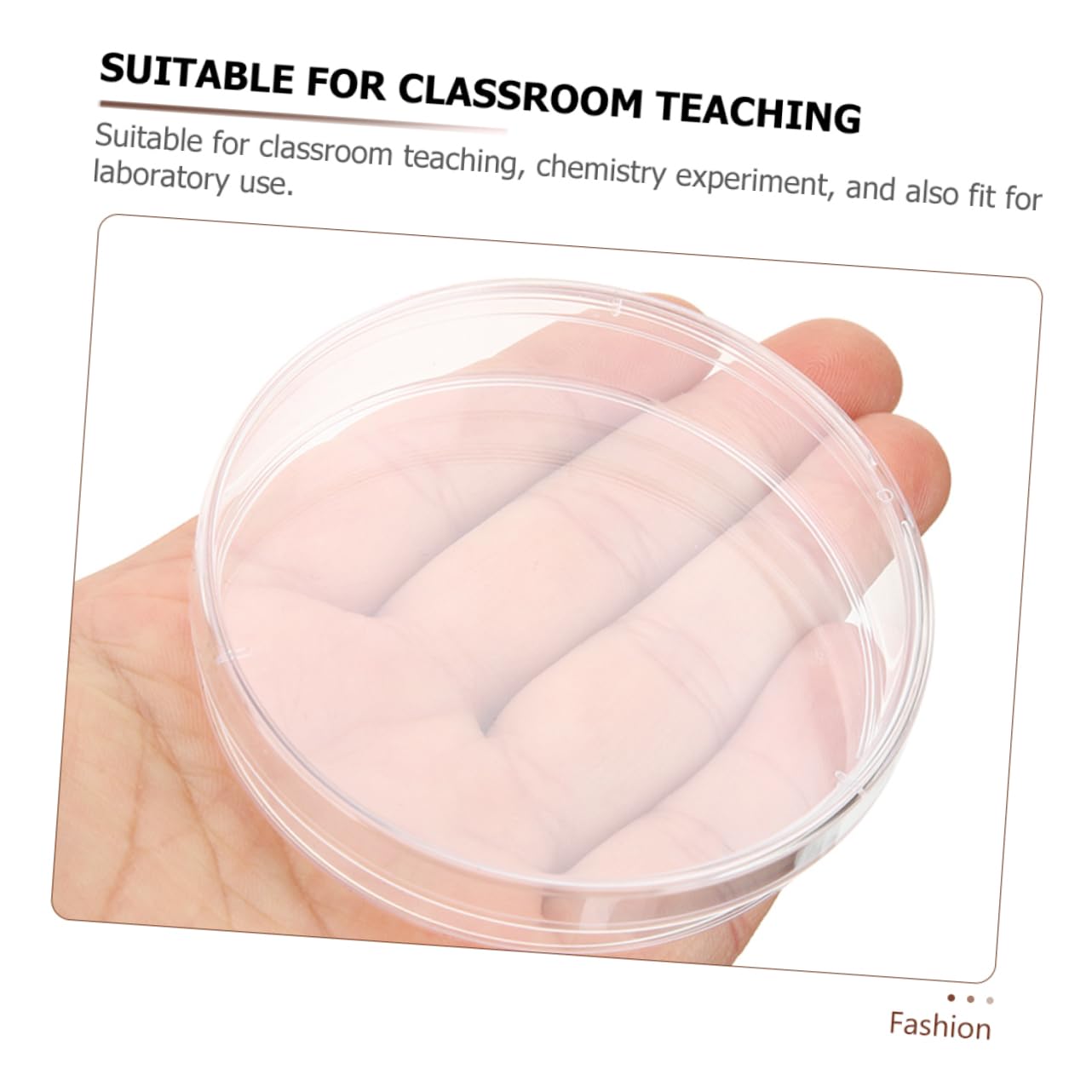 50 Pcs plato de cultivo plato cientifico plato de siembra de plantas Lámina placas petri placas de petri placa de cultivo para laboratorio placa de cultivo celular de laboratorio