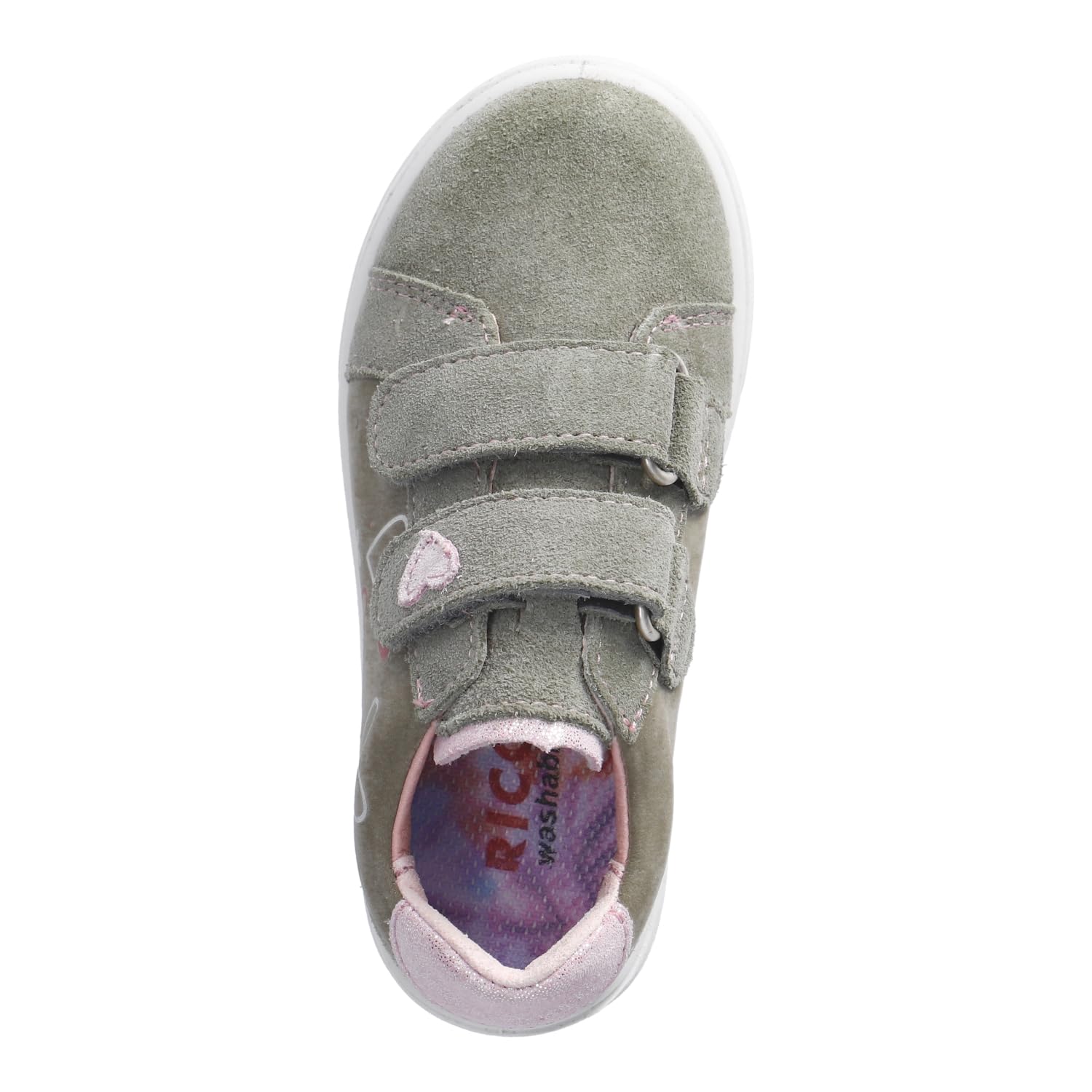 RICOSTA Dziewczęce Low-Top Sneaker Ilva, półbuty dziecięce, szerokość: średnie, luźna wkładka