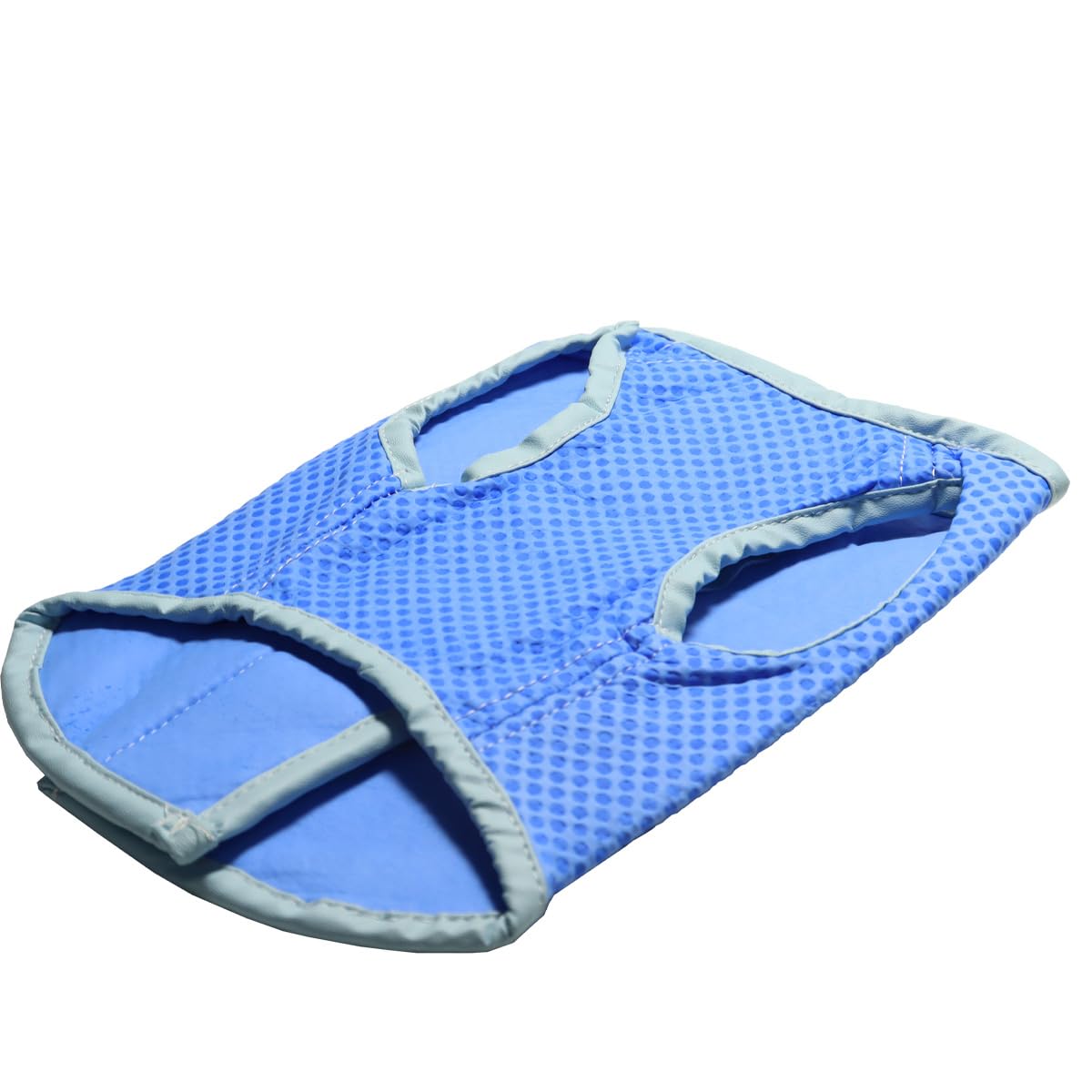 Enwye Dog Cooling Vest Breathable Cool Coat for Small Dogs in Summer Ideal for Outdoor Hiking and Training(Blue XS) - Image 2
