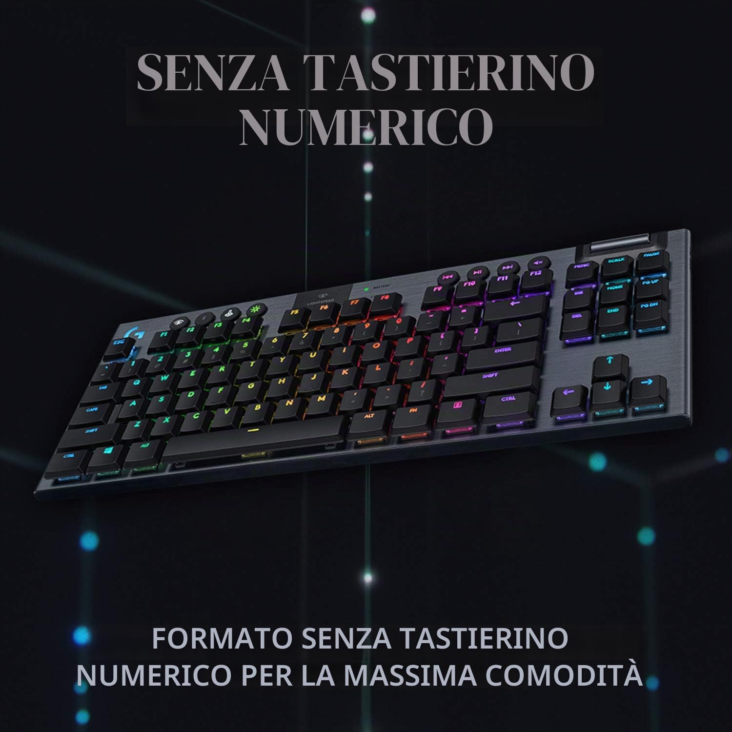 logitech G aming Keyboard G915 TKL Nero (layout spagnolo)