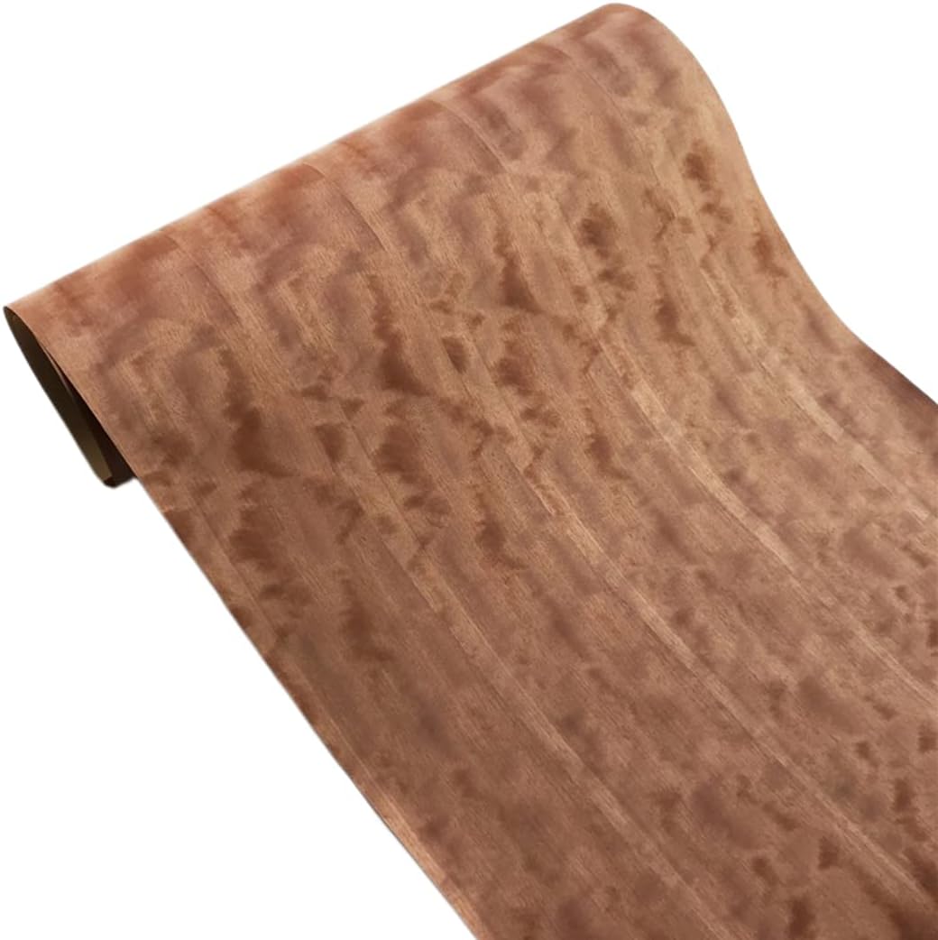 Natural Shadowwood Wood Veneer Sheet(60x250CM) Furniture Restoration Sheets for Speaker Showcase Cabinets Table Shelves Kitchen Furniture Hotel Table Kitchen(AAA Grade)
