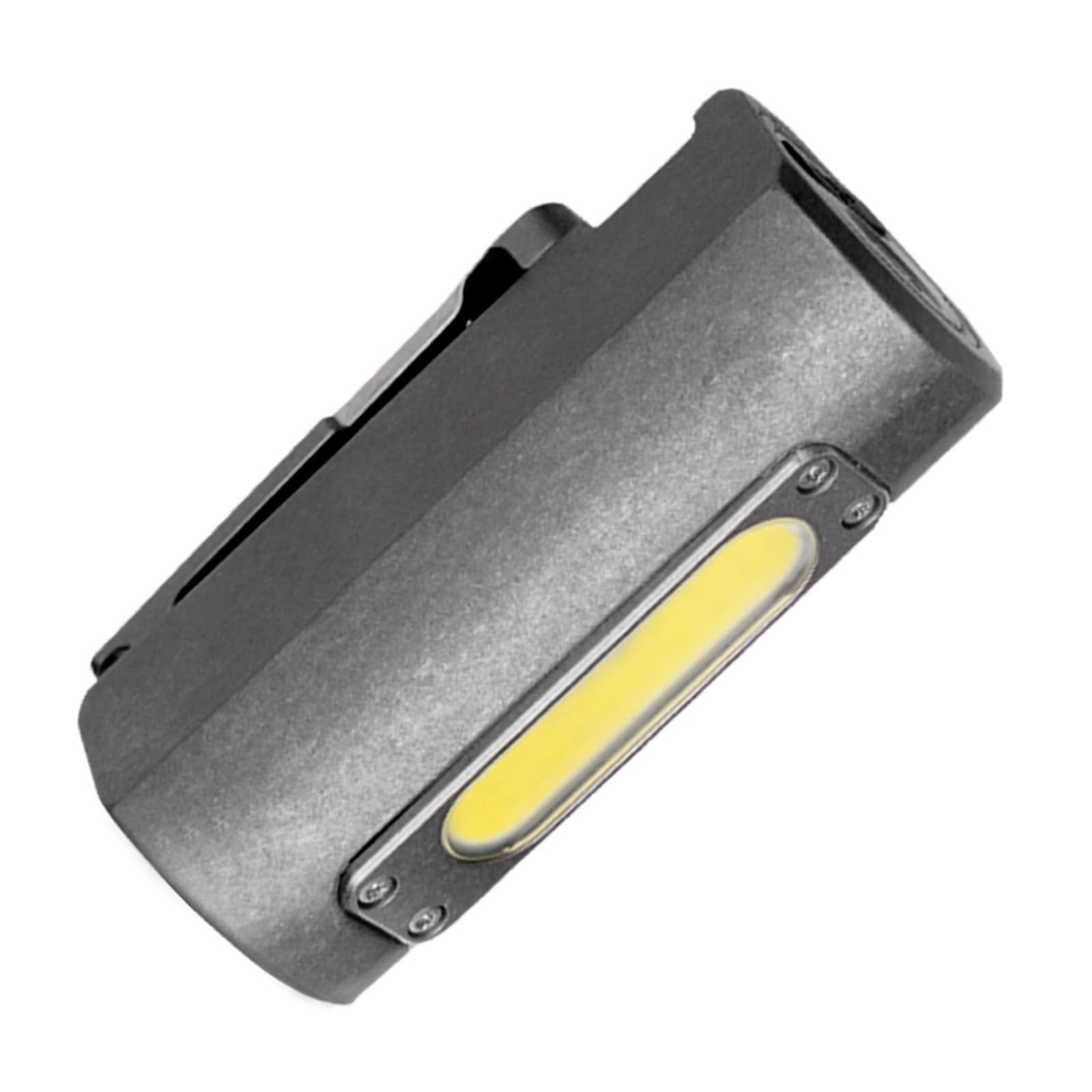 Hsioluted LED Flashlight Waterproof Camping Pocket Lamp Powerful Torch Portable Small Work Light Flashlight with Clip Portable Small Work Light with Clip