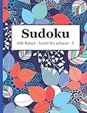 Sudoku - 600 Rätsel leicht bis schwer 5