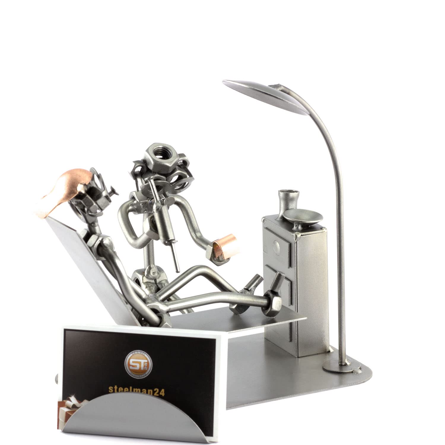 Omino Di Viti In Metallo - Soprammobile Originale, Idea Regalo Creativa - Foto 11