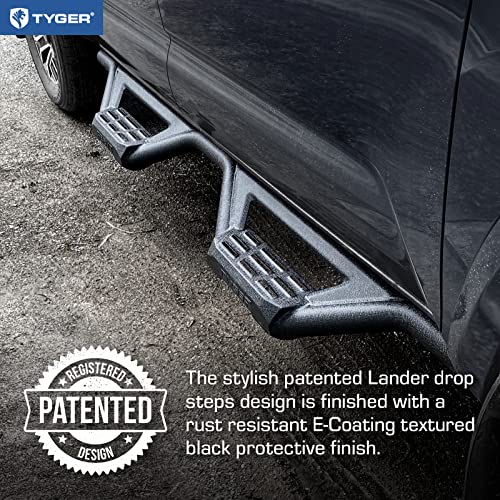 Tyger Auto Lander Running Board Compatible with 20052023 Toyota