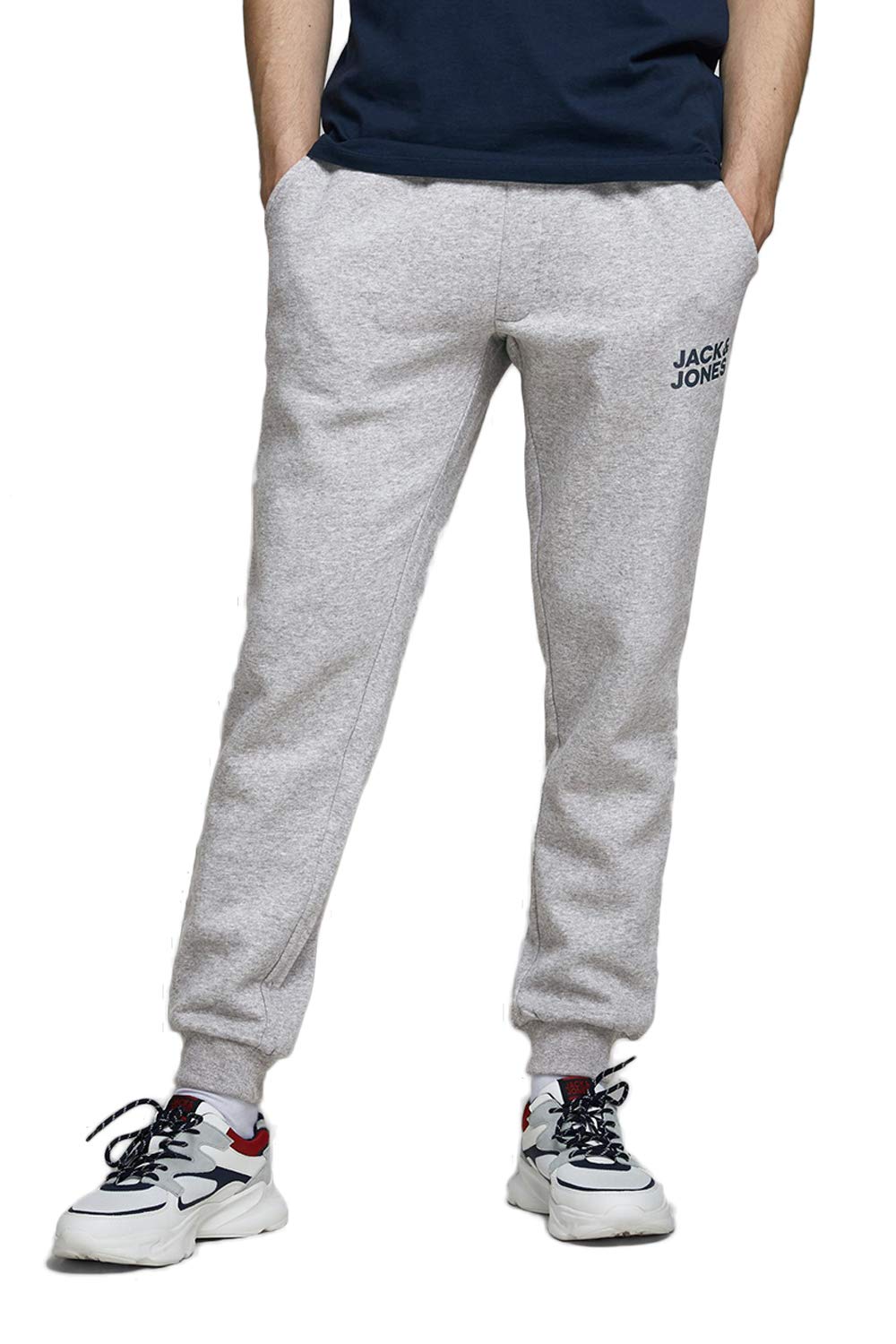 JACK & JONES mens Jjigordon Jjnewsoft Sweat Pant Gms Noos Track Pants (pack of 1)