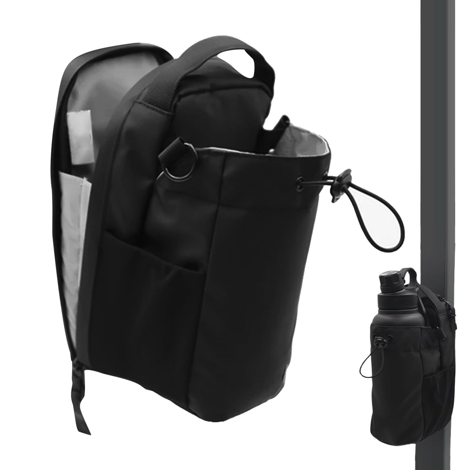 Bolsa De Gimnasio Magnética Gran Capacidad con Bolsillo para Teléfono Organizador Portátil