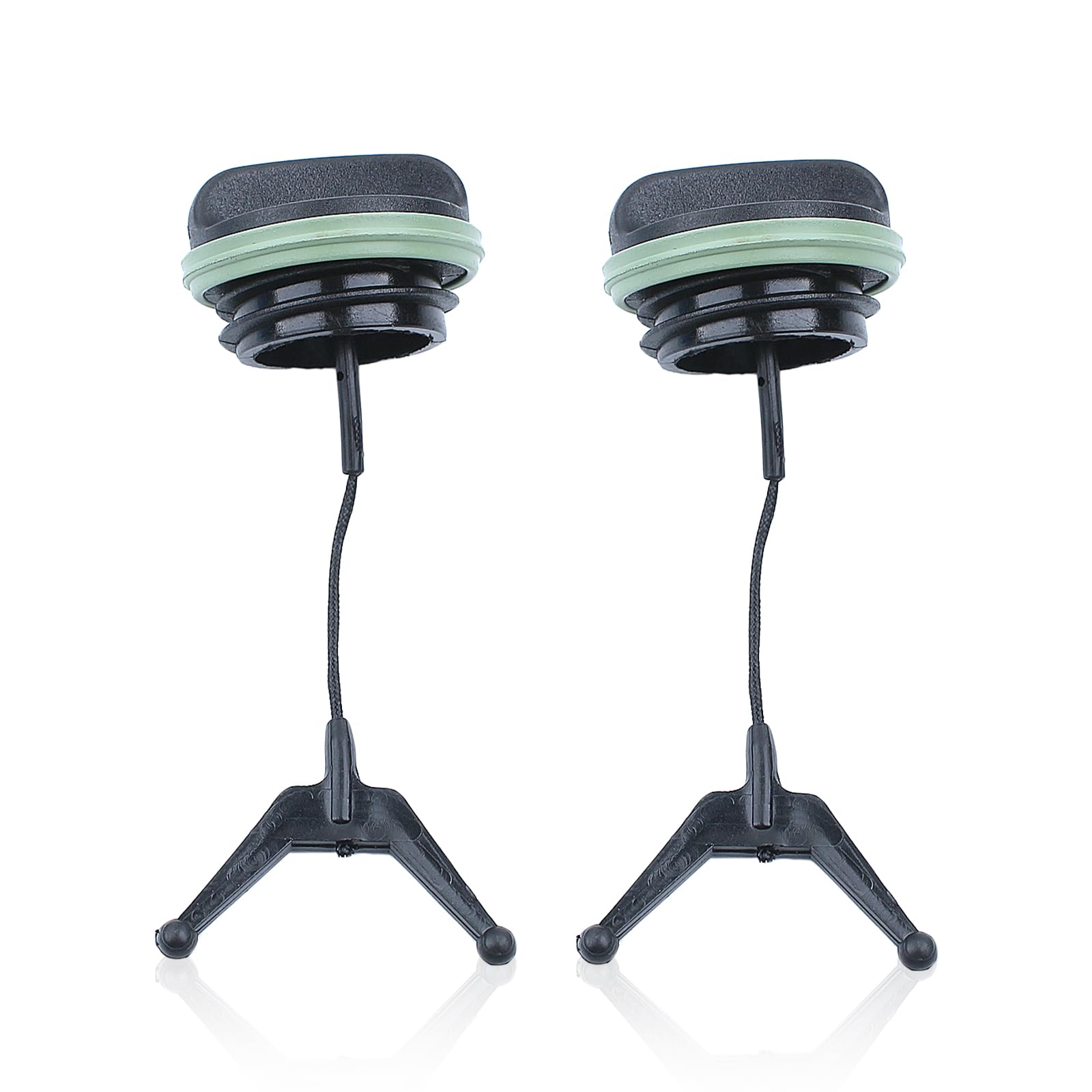 Haishine 2 Pcs Fuel Gas Cap for Husqvarna 50 51 55 281 282 288 340 345 346 350 353 357 359 445 460 375 375K Chainsaw Leak Proof Fuel Cap Replace