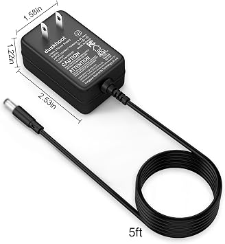 AC Adapter for Charging Akai APC40 MIDI Controller Power Supply | Mains PSU, Black